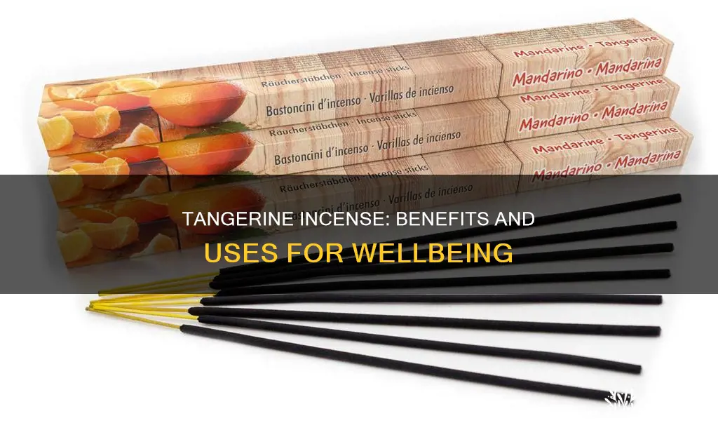 what is tangerine incense used for
