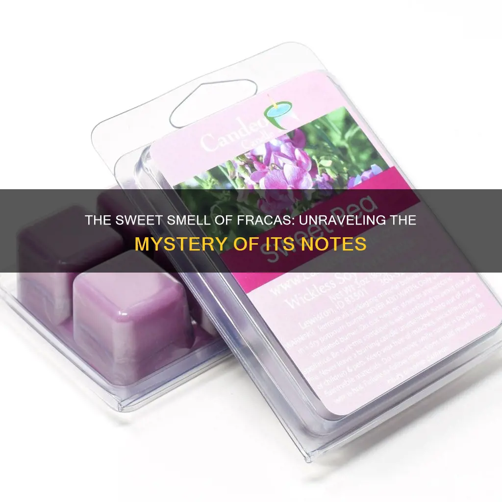 what is that fake plastic sweet smell in fracas perfume