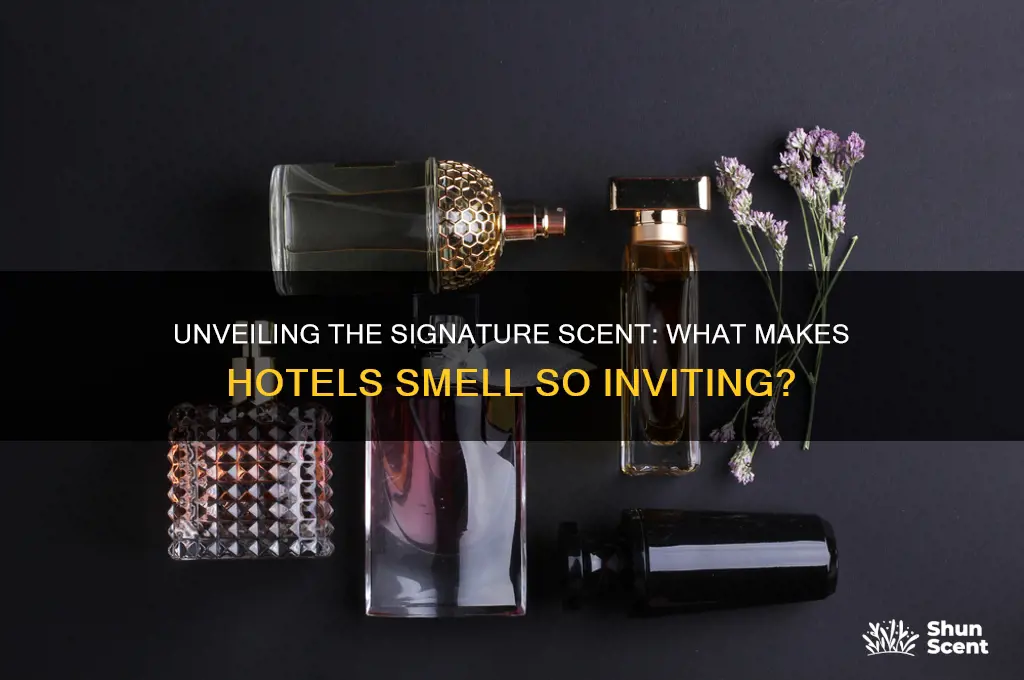 what is that scent in a hotel