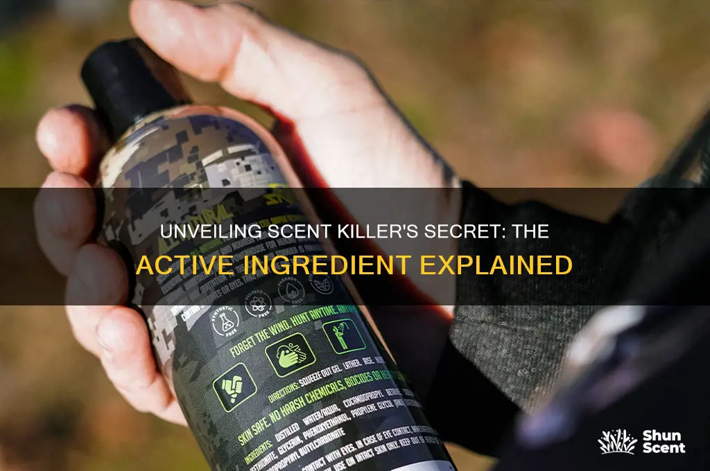 what is the active ingredient in scent killer