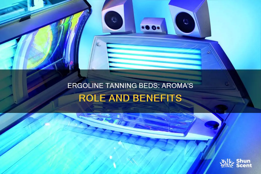 what is the aroma for in an ergoline tanning bed