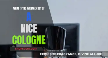 How Much Does a Decent Cologne Cost?