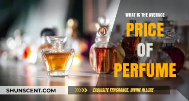 The Cost of Smelling Good: Average Perfume Pricing
