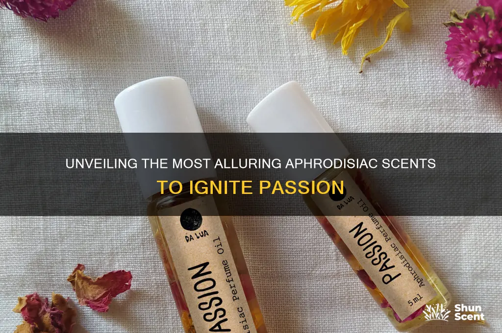 what is the best aphrodisiac scent
