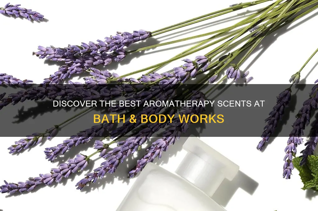 what is the best aromatherapy scent bath body works