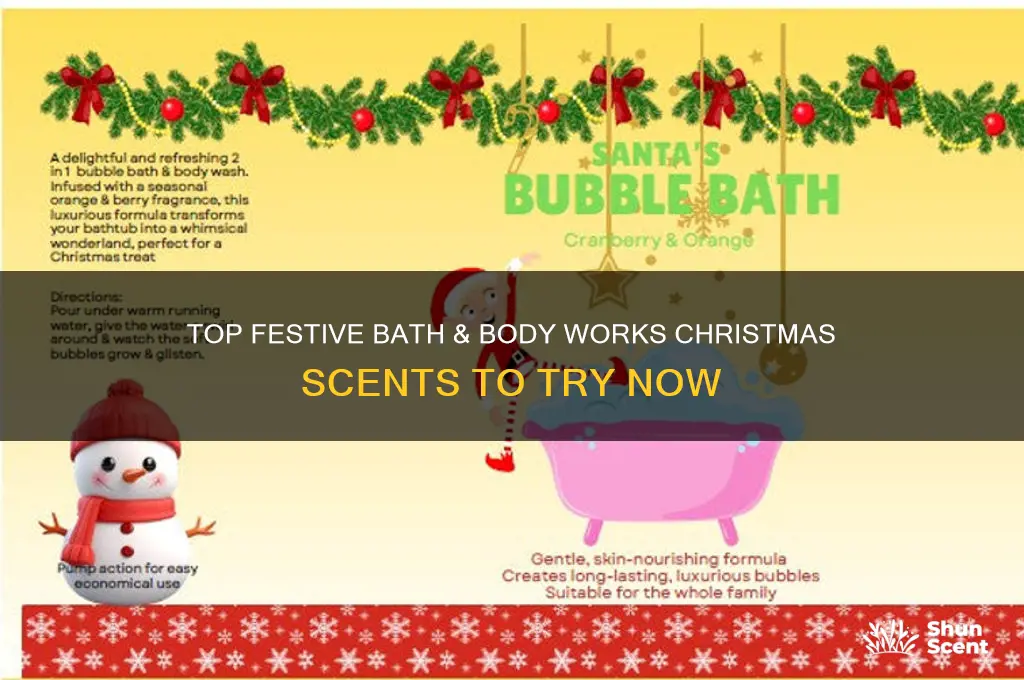 what is the best bath and body works christmas scent