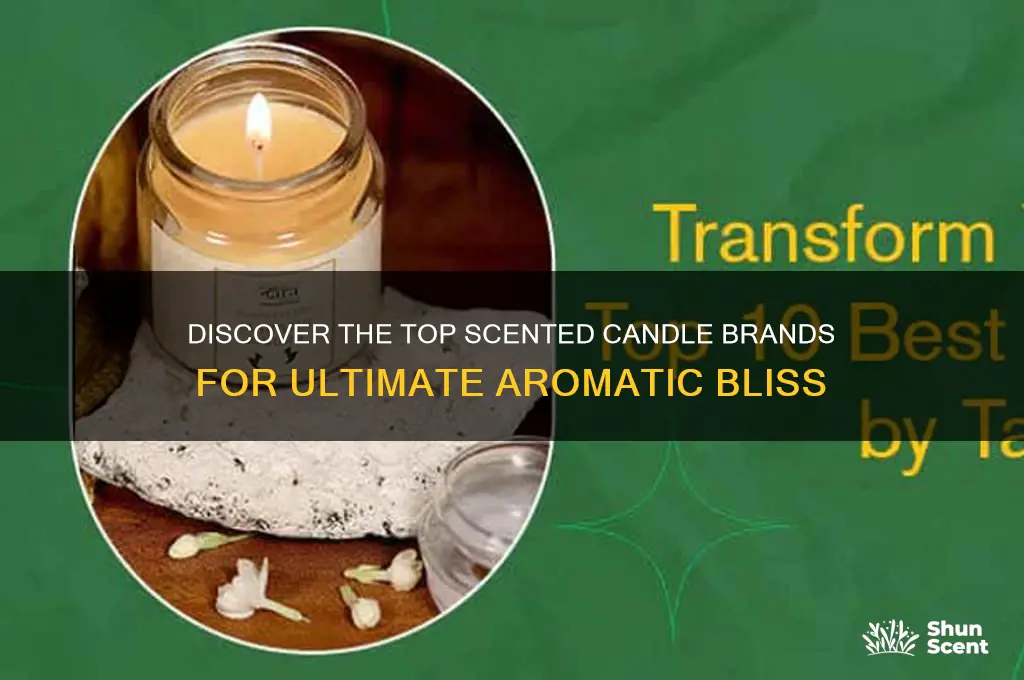 what is the best brand of scented candles