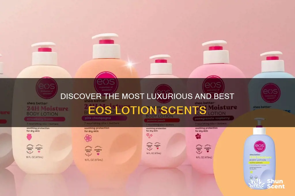 what is the best eos lotion scent