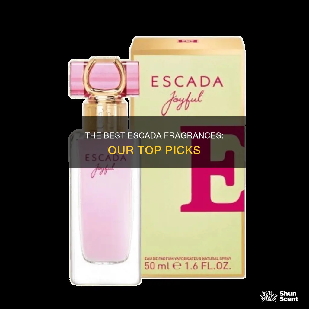 what is the best escada fragrance