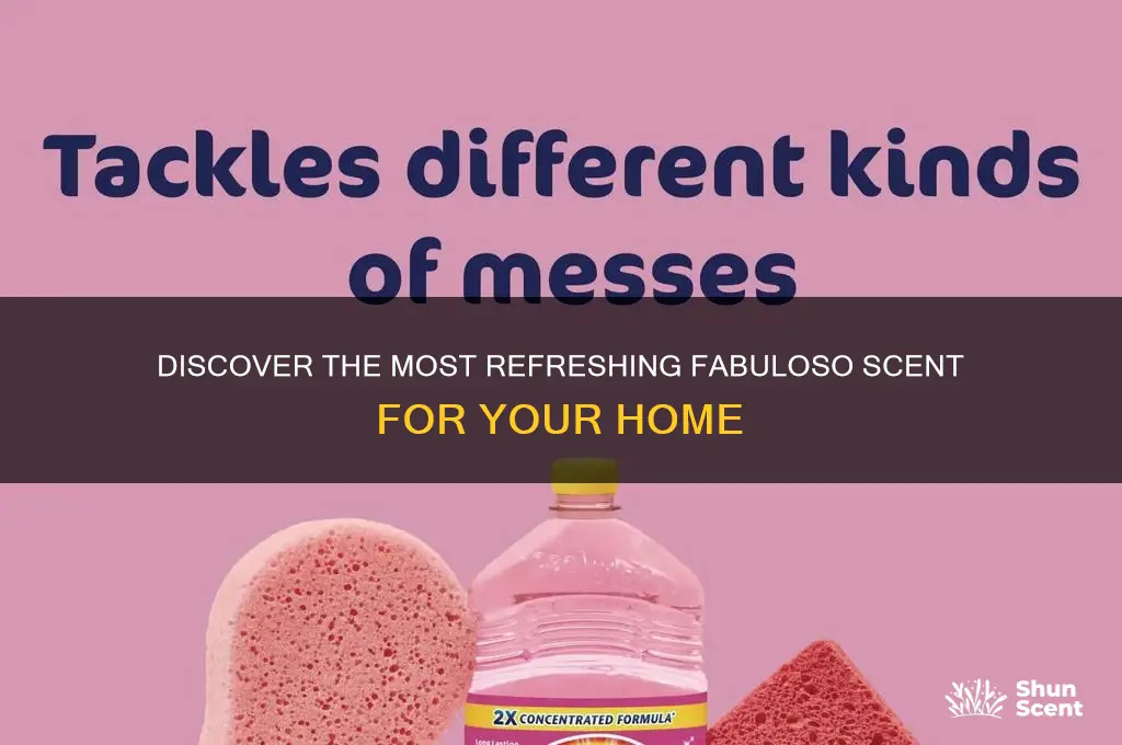 what is the best fabuloso scent