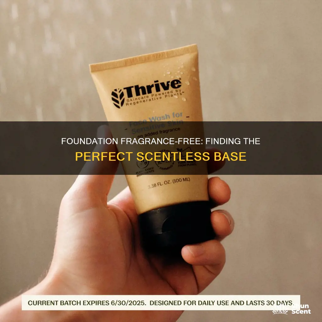 what is the best foundation with no fragrance