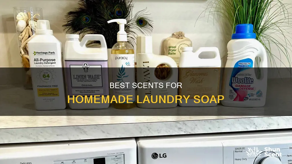 what is the best fragrance for homemade laundry soap