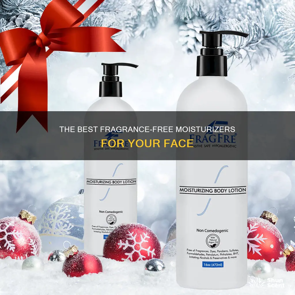 what is the best fragrance free facial moisturizer