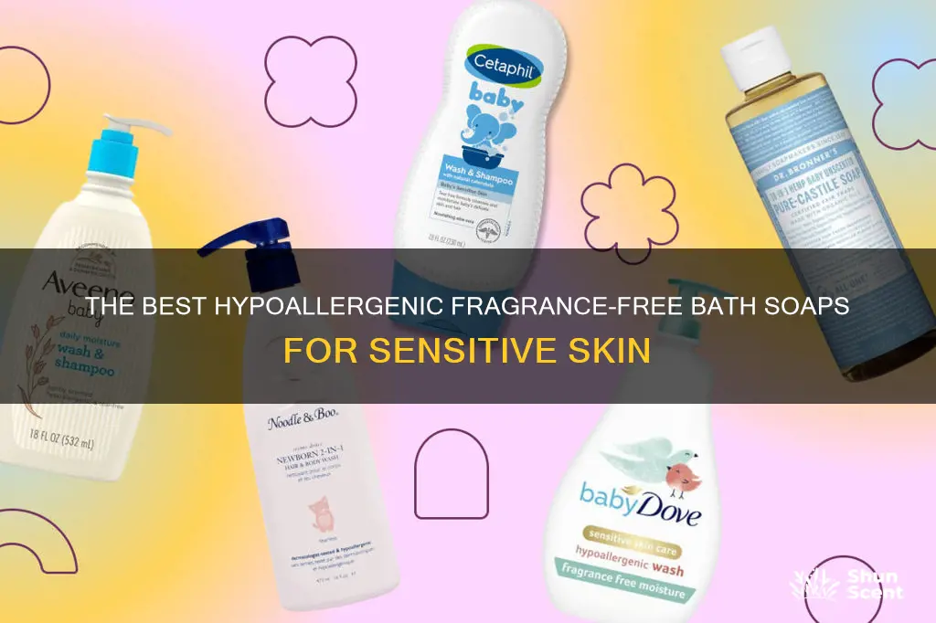 what is the best hypoallergenic fragrance free bath soap