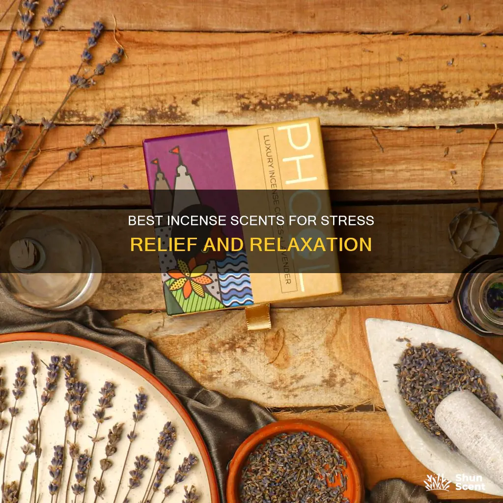 what is the best incense to burn for stress releif