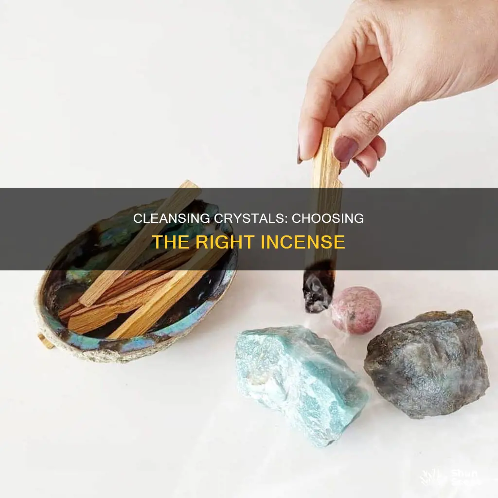 what is the best incense to cleanse crystals