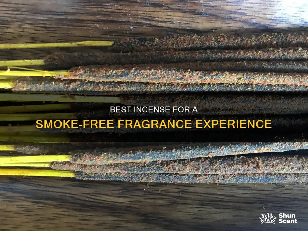 what is the best incense without smokey smell