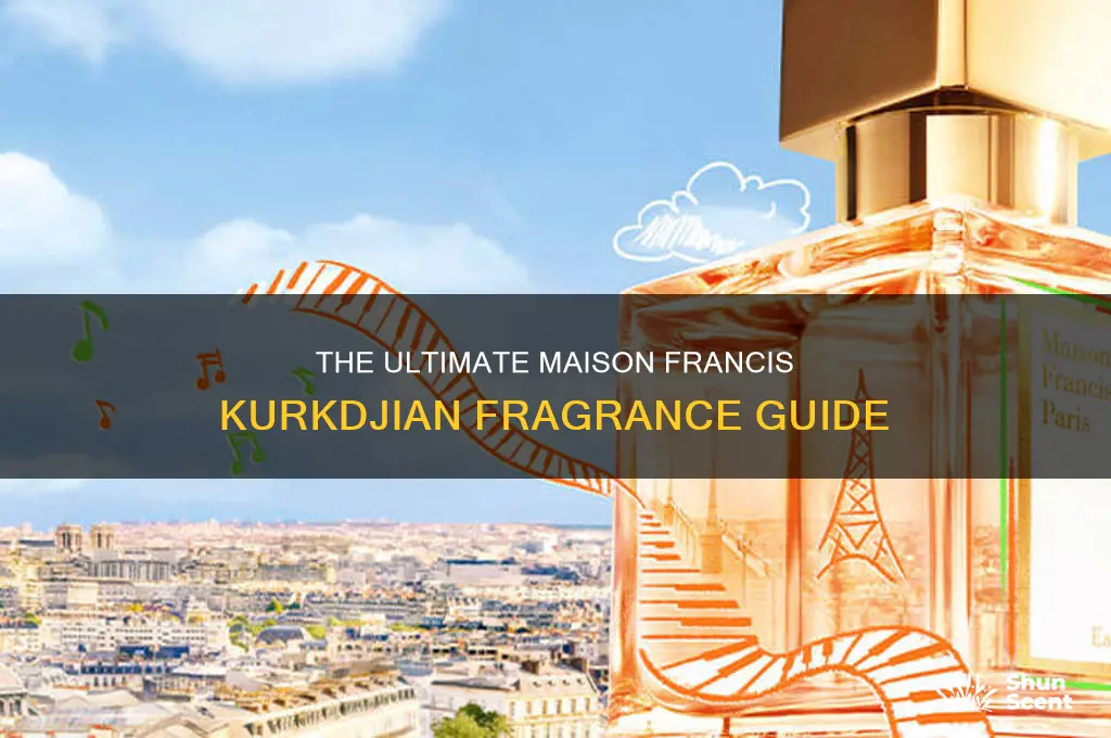 what is the best maison francis kurkdjian perfume