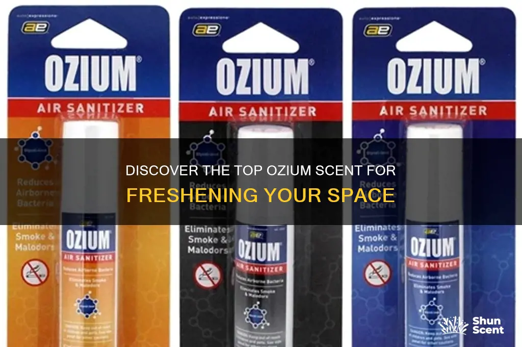 what is the best ozium scent