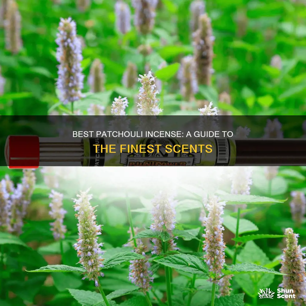 what is the best patchouli incense