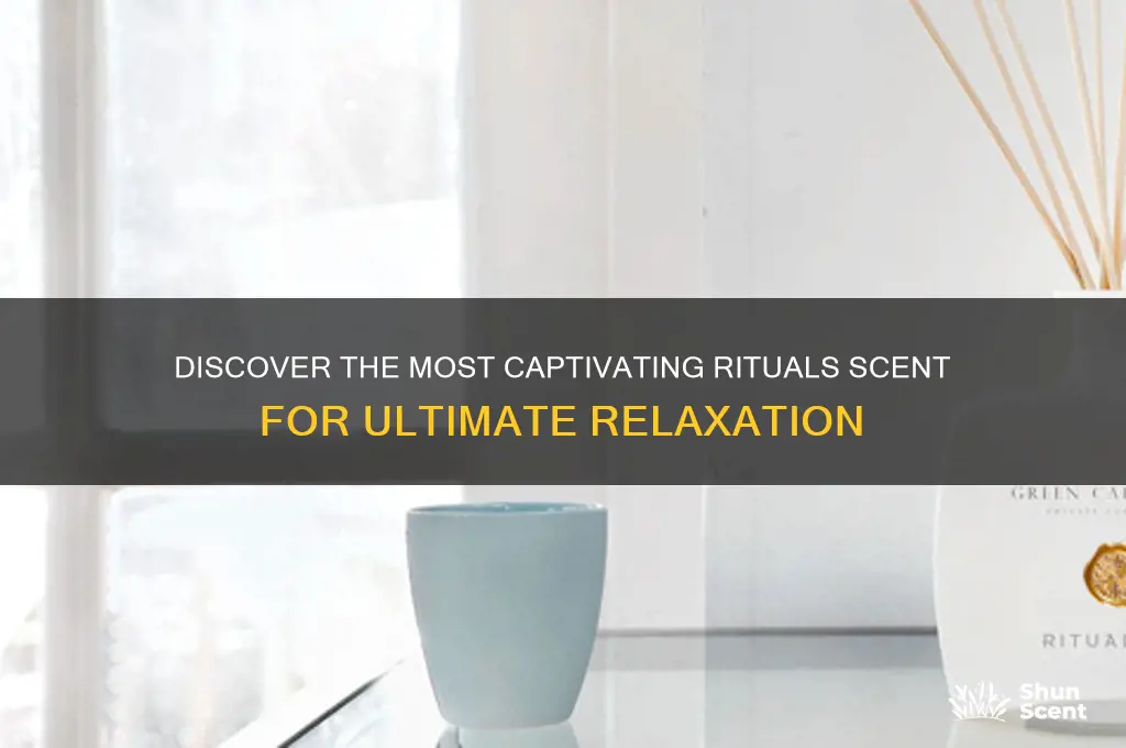 what is the best rituals scent