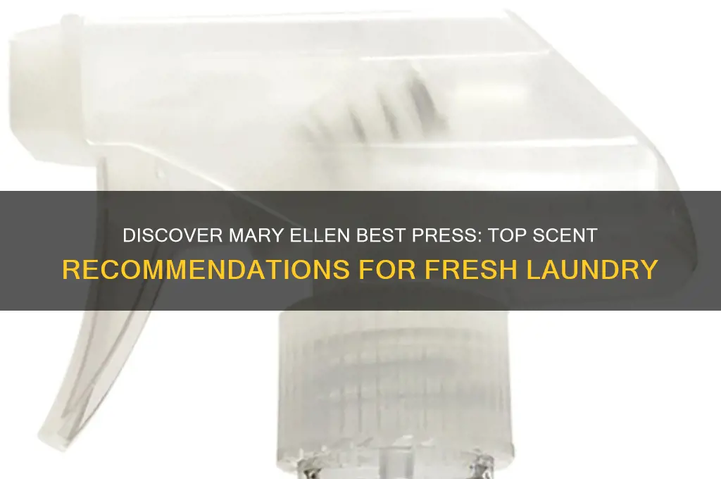 what is the best scent of mary ellen best press