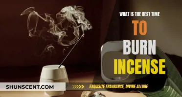 Burning Incense: The Perfect Time to Light Up