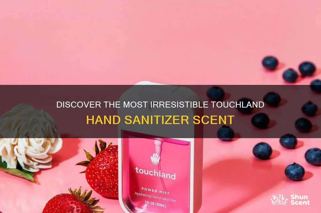 what is the best touchland hand sanitizer scent