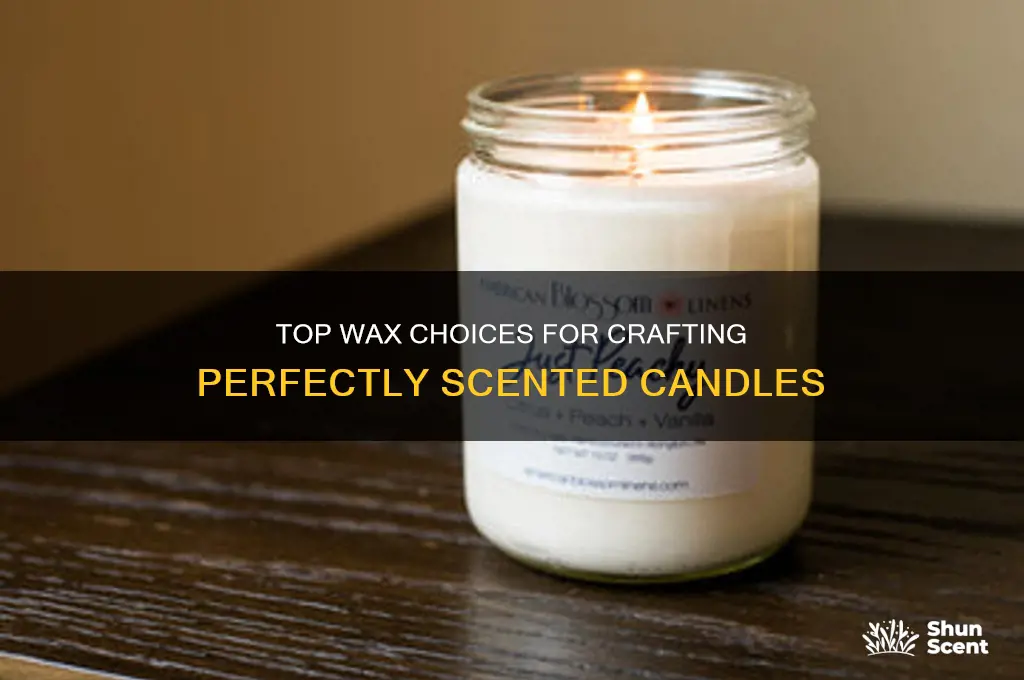 what is the best wax for making scented candles