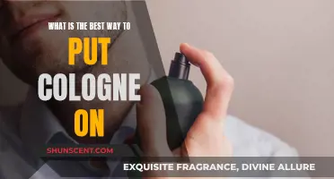 The Art of Applying Cologne: A Guide for Men