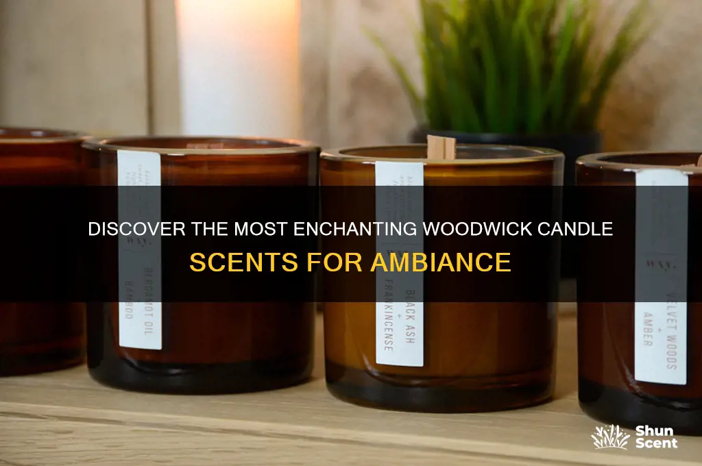 what is the best woodwick candle scent