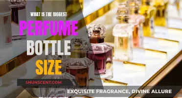Perfume Bottle Sizes: The Largest Options Available
