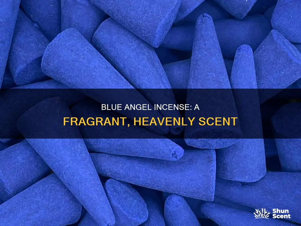what is the blue angel incense smell
