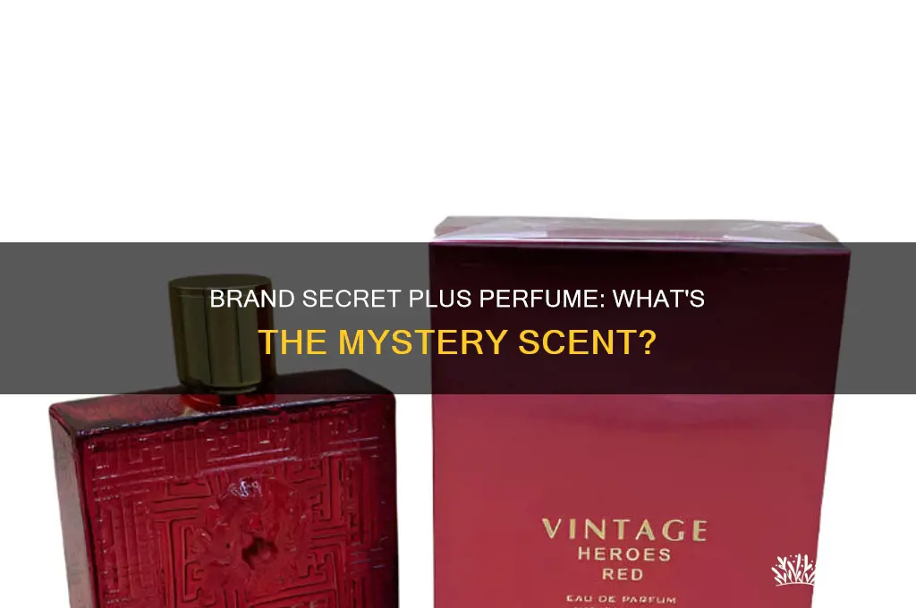 what is the brand secret plus perfume