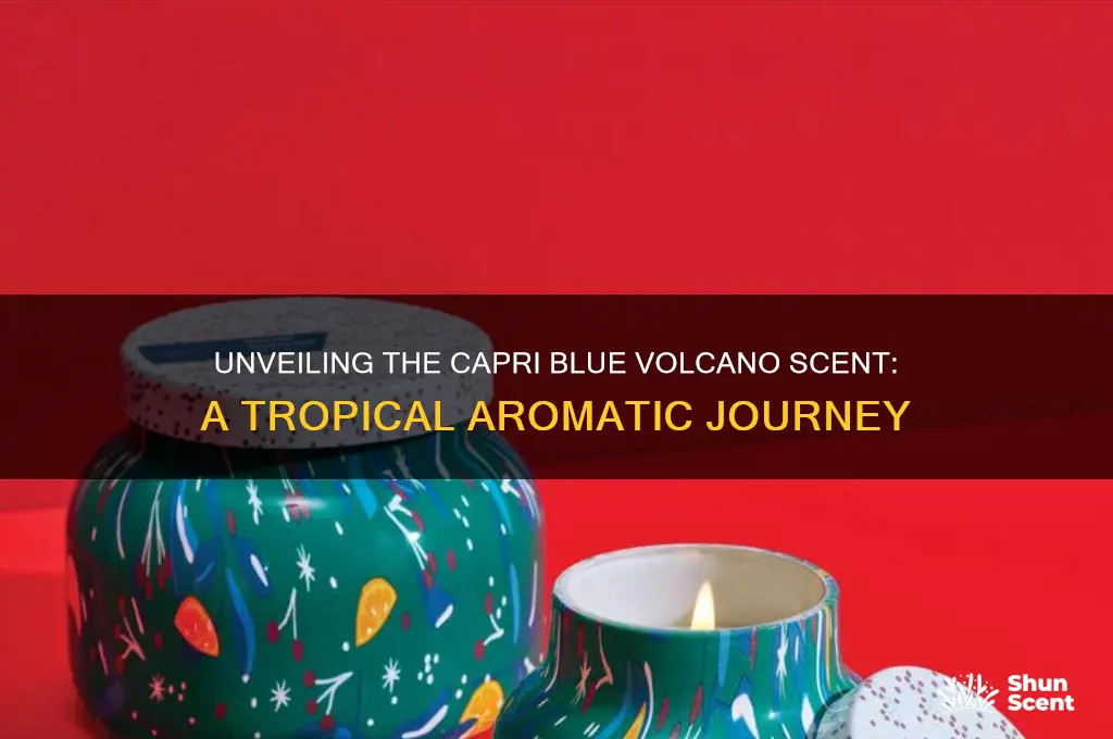 what is the capri blue volcano scent