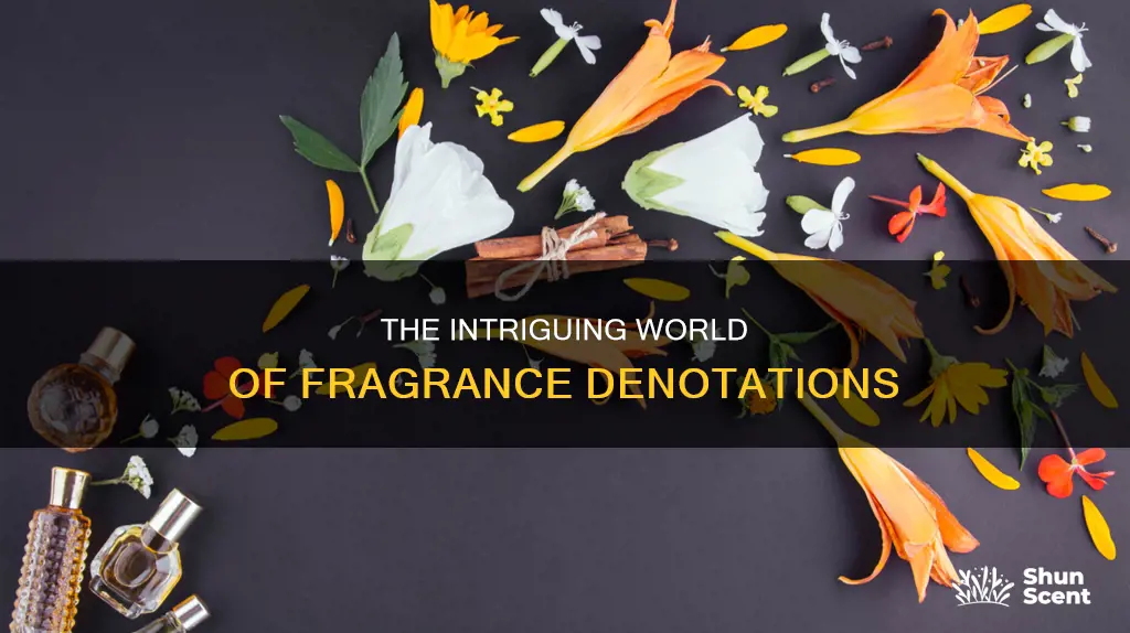 what is the denotation of fragrance