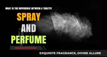 Toilette Spray vs Perfume: What's the Difference?