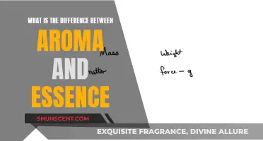 Unlocking the Mystery: Aroma vs. Essence