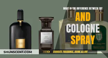 Understanding EDT and Cologne Spray Differences