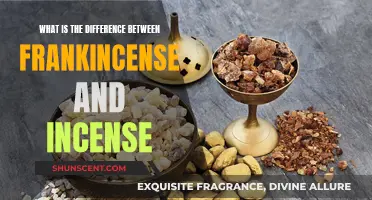 Frankincense and Incense: Exploring Their Unique Differences