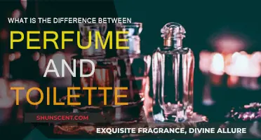 Perfume and Toilette: Understanding the Fragrance Differences