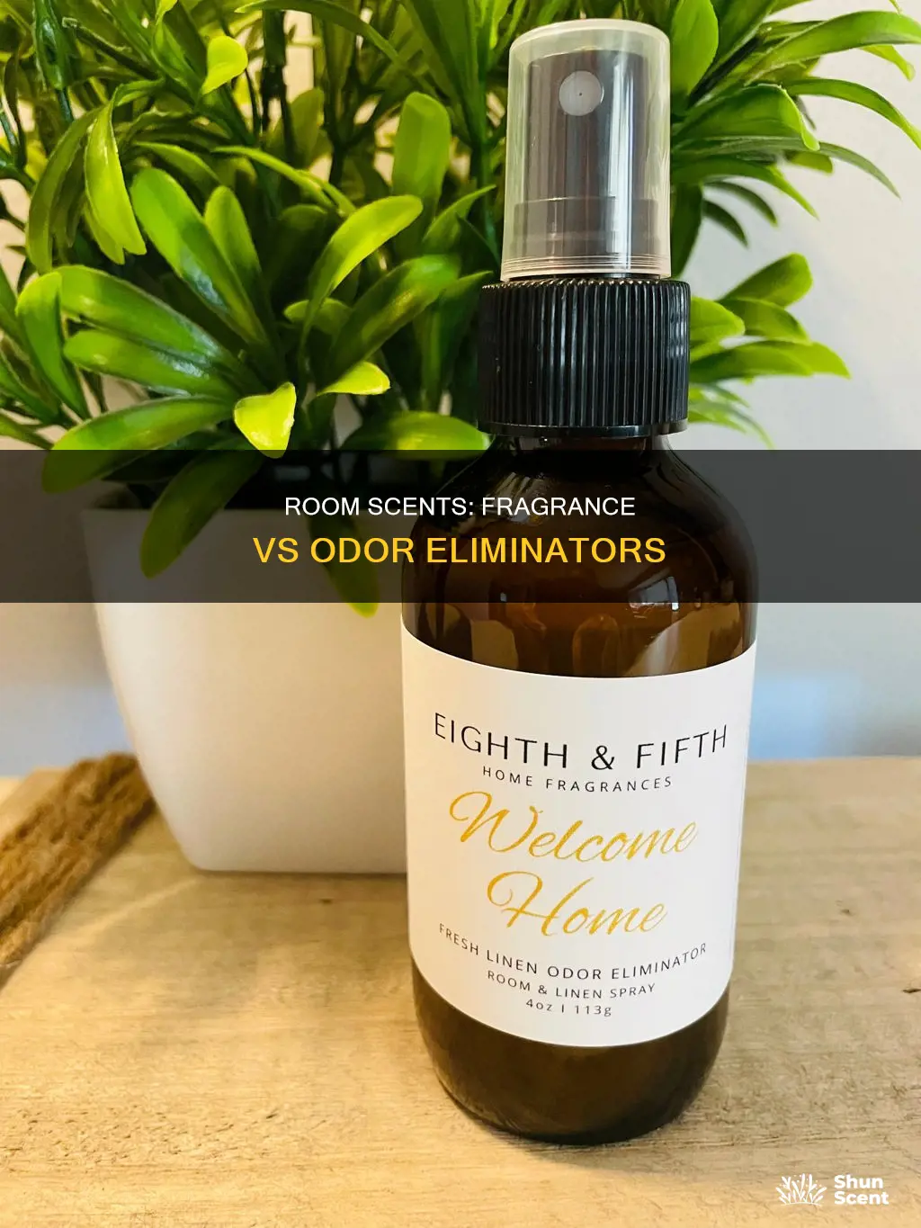 what is the difference between room fragrance or odor eliminators