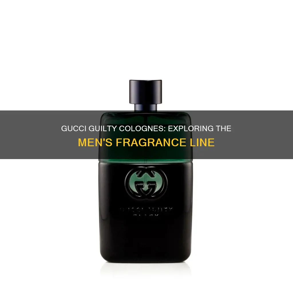 what is the difference gucci guity men colognes