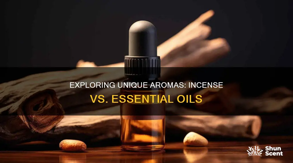 what is the difference of hodo oil and incense