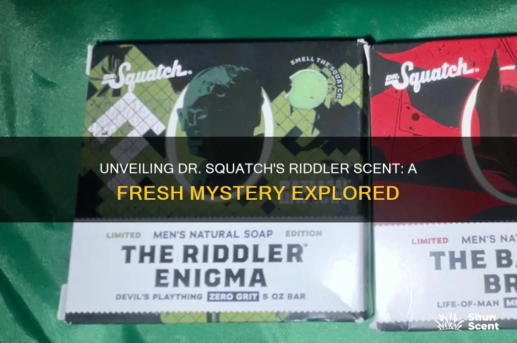 what is the dr squatch riddler scent
