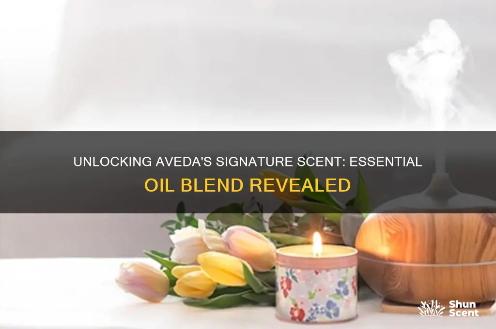 what is the essential oil combination for the aveda scent
