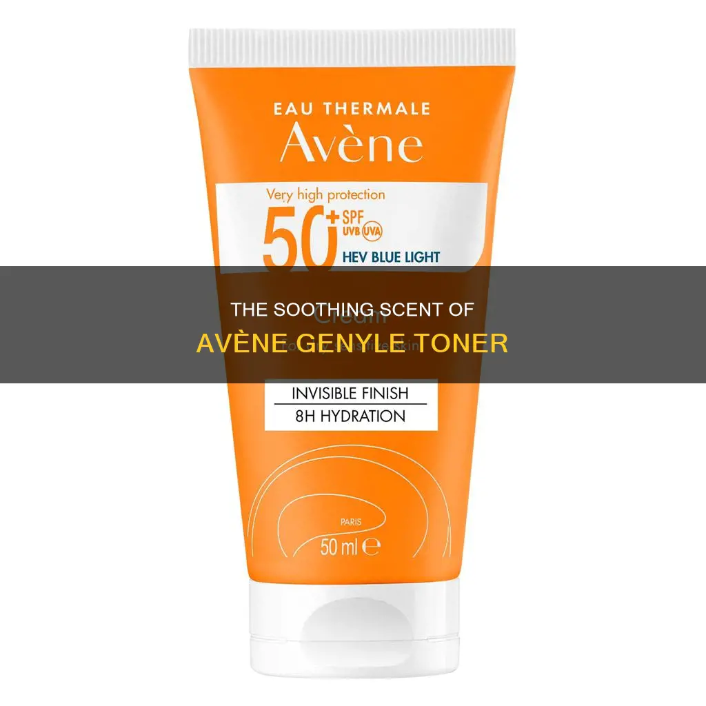 what is the fragrance in avene genyle toner