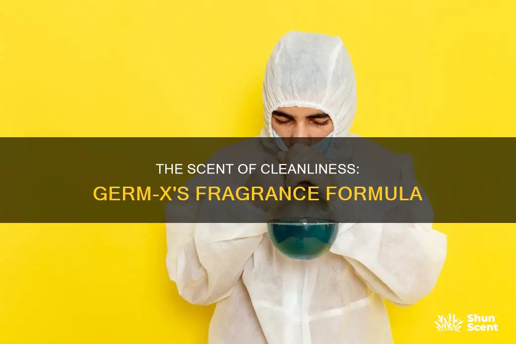 what is the fragrance in germ-x original hand sanitizer
