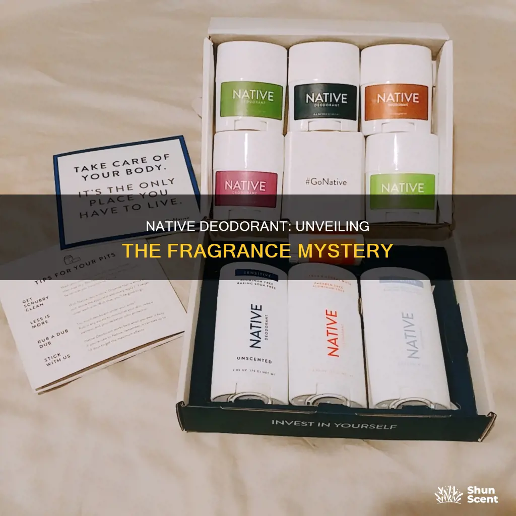 what is the fragrance in native deodorant