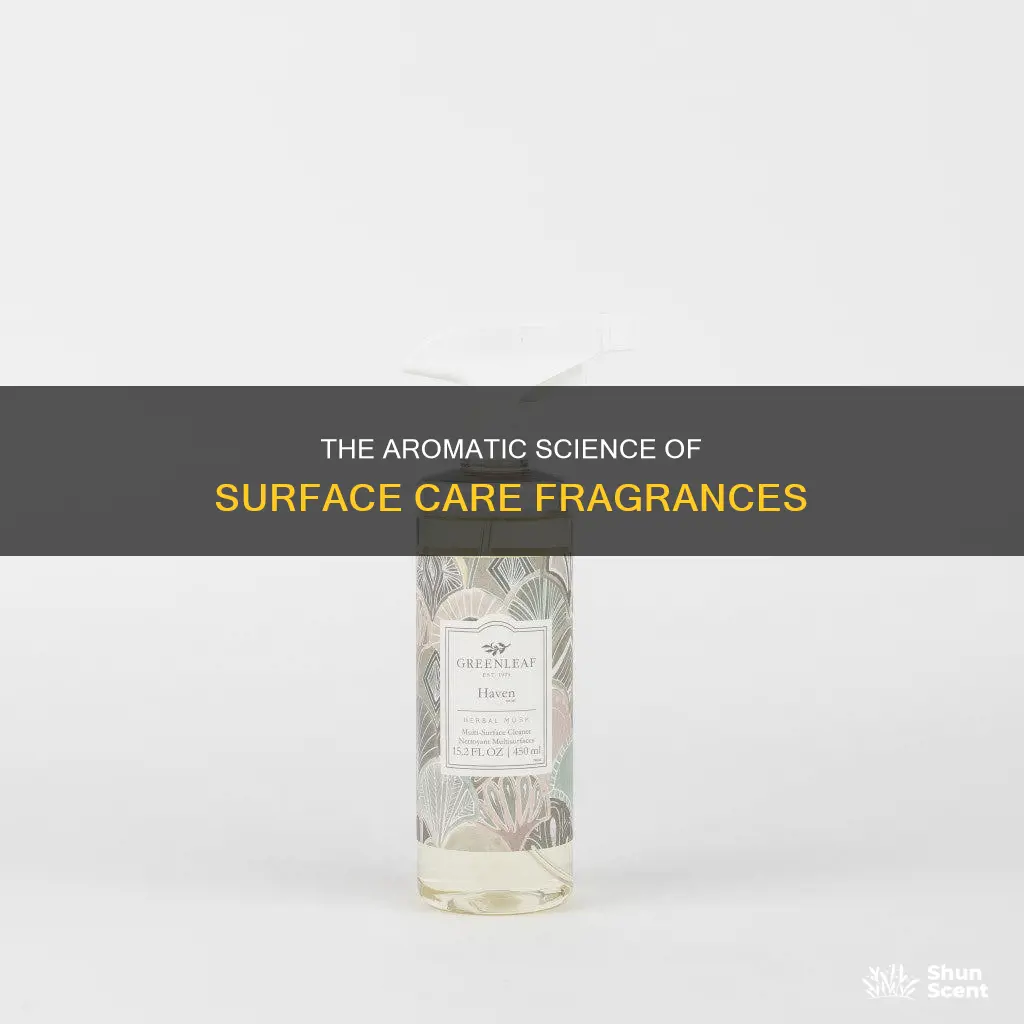 what is the fragrance in surface care products